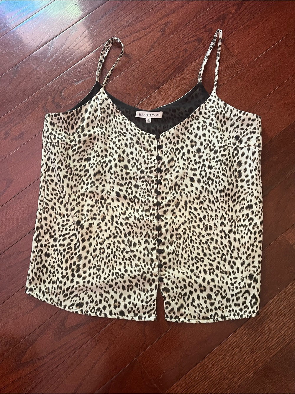 Leopard print cami